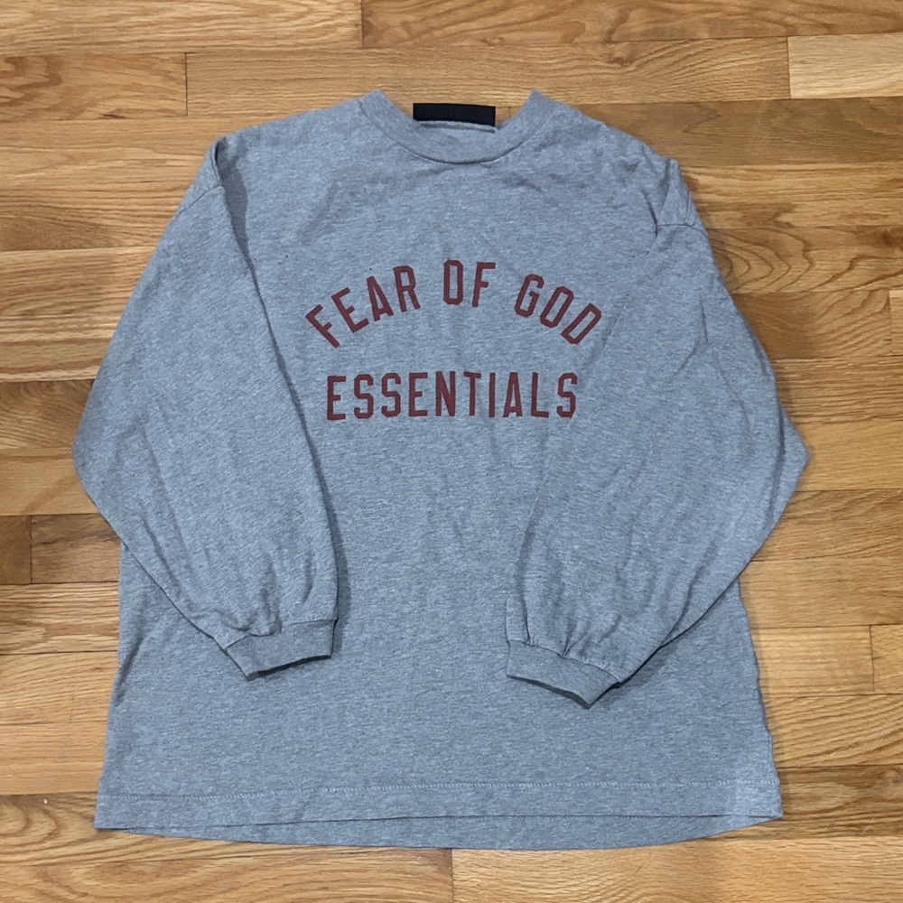 Essentials Heather Gray Crewneck size 12